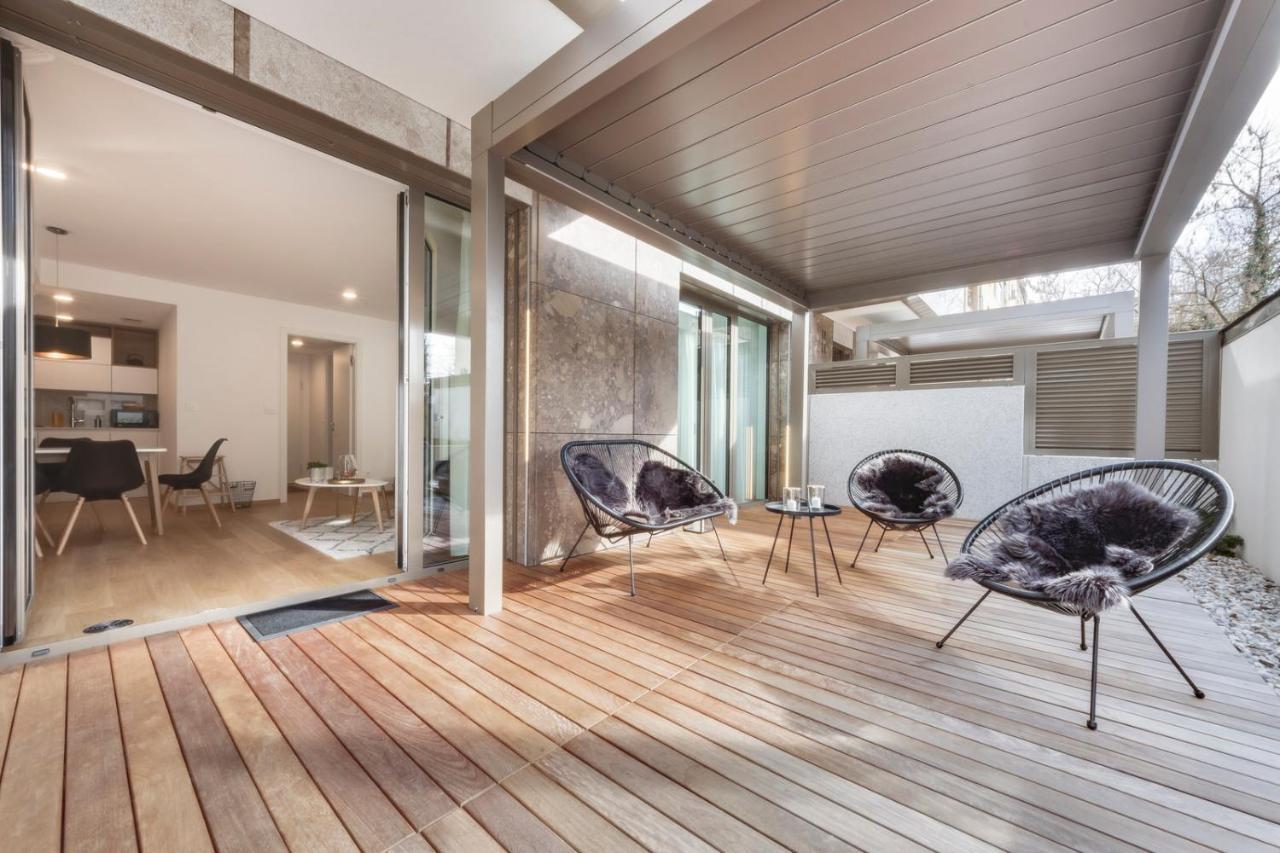 Central Apartment With Private Garage Lublaň Exteriér fotografie